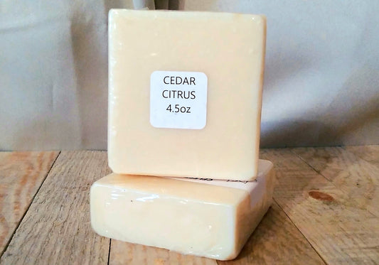 Cedar Citrus Soap